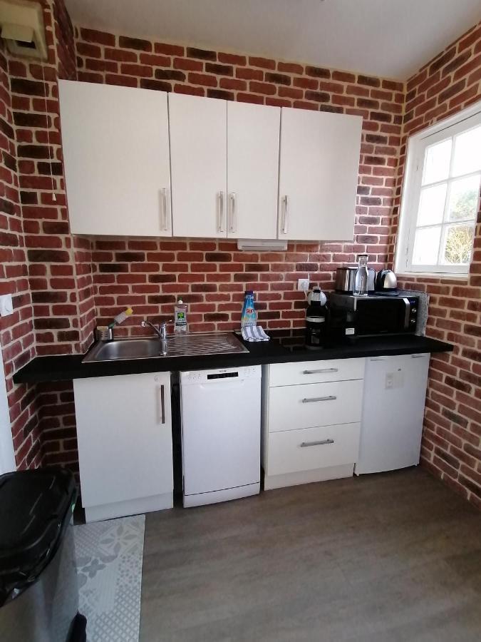 Apartamento A La "Georgette" Et Son Jardin Avec Parking Villers-sur-Mer Exterior foto