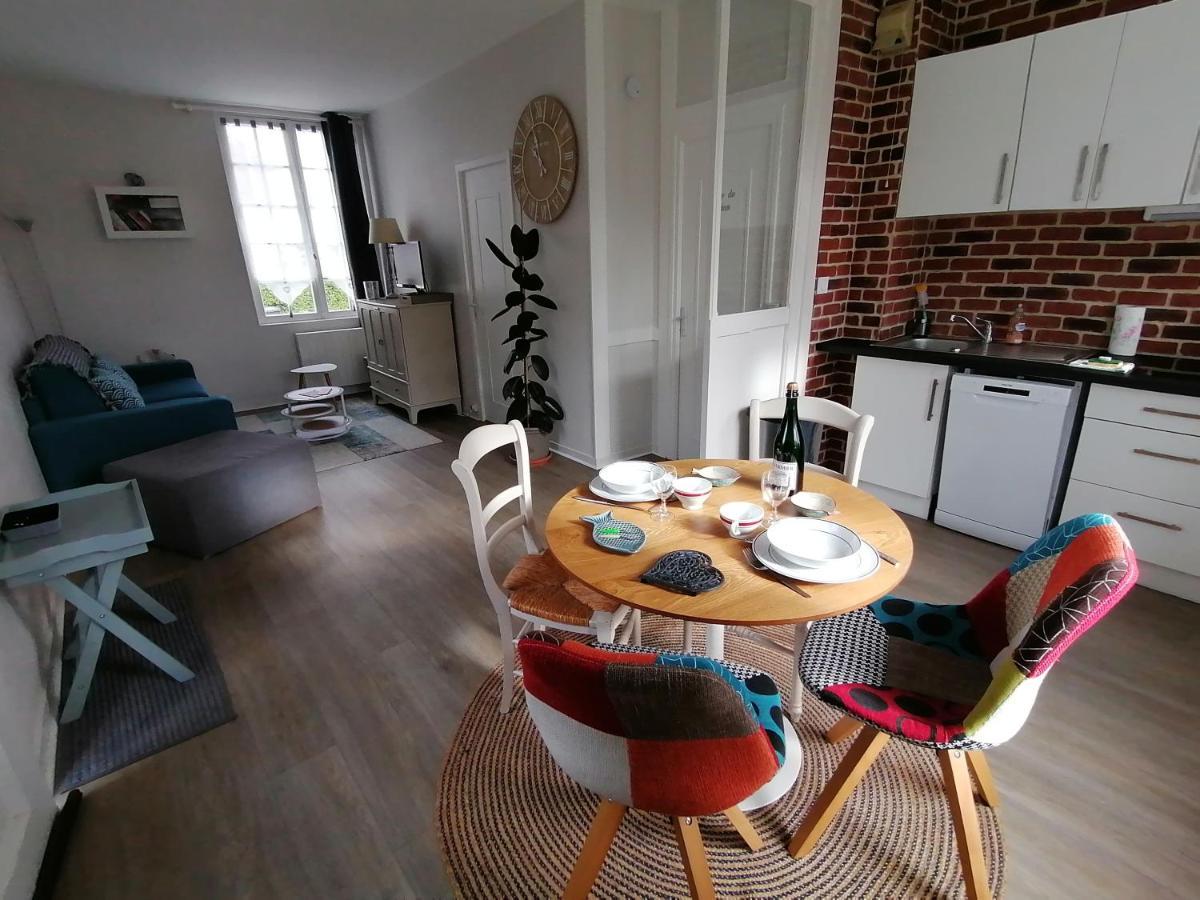 Apartamento A La "Georgette" Et Son Jardin Avec Parking Villers-sur-Mer Exterior foto